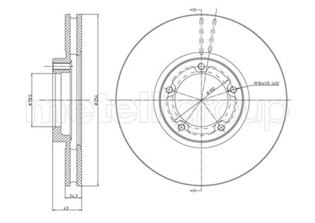 ON FREN DISK AYNASI TRANSIT T12 94 00 HAVA SOGUTMALI