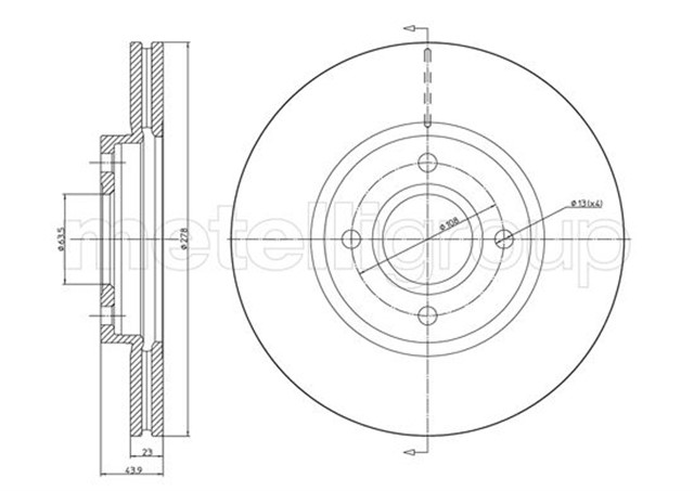 ON FREN DISK AYNASI B MAX 12 FIESTA VI 13 TRANSIT COURIER 14