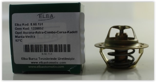 TERMOSTAT TH5501.92 CORSA A - B - ASTRA F - G - VECTRA A - B - ASCONA C - KADETT E - CIELO - LANOS