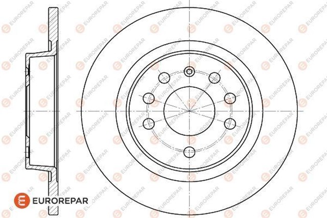 ARKA FREN AYNASI VECTRA C 02 SIGNUM 03 SAAB 9.3 02 CROMA 05 278X12X5DL DOLU