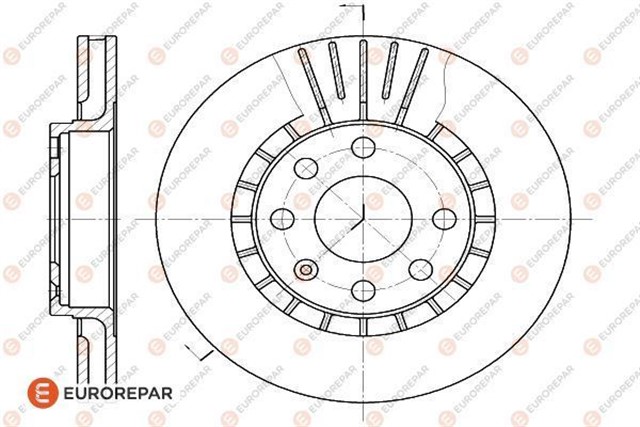 ON FREN AYNASI ASTRA F - VECTRA A - B - CALIBRA A - KADETT E - ASCONA C - LANOS 97 CIELO 256X24X4DLXHAVALI 90487402 - 93182282 - 93182304