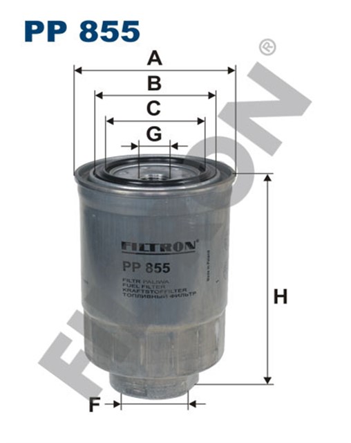MAZOT FILTRESI MAZDA B2500 BT50 D 06 10 RANGER D 99 10 L200 2.5 DI 07 15 TOYOTA HILUX - PICKUP COROLLA 1.8 - 2.0 DZL - CARINA II - HIACE II 2.4 D