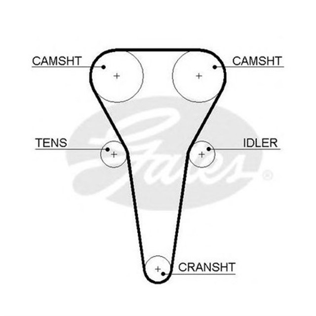 TRIGER KAYISI 137X220 KIA RIO 1.5 16V 00 SEPHIA 1.6 16V 01 CT1069