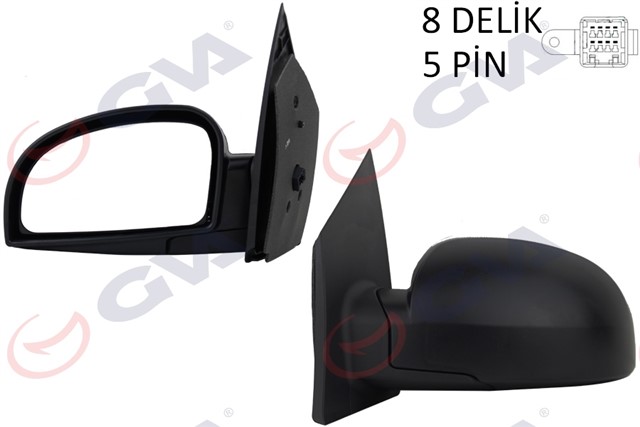 DIS DIKIZ AYNASI SOL GETZ 02 ELEKTRIKLI ISITMALI KONVEKS 5 FIS VM - 452EHL