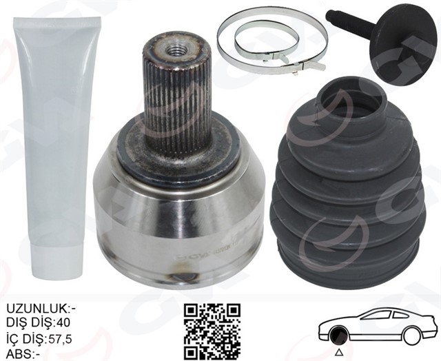 ON AKS KAFASI DIS SAG - SOL MONDEO 1.6 BENZINLI 07 14