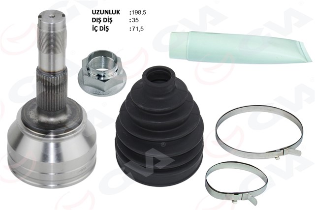 AKS KAFASI SOL - SAG ON DIS FIAT DUCATO 250 3.0 MJT 06 - 14