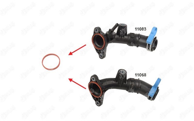 EGR BORU CONTASI MERCEDES OM608 W177 W247 C118 W415 . RENAULT K9K 872 KANGOO KADJAR CLIO