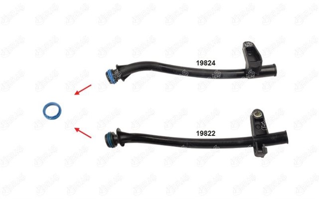 YAG SEVIYE CUBUGU BORUSU CONTASIOK ILE GOSTERILEN CONTA FORD FIESTA JV TD 1.8 RTN - RTP - RTQ 00 - 03