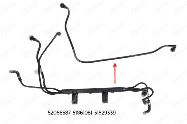 YAKIT BORUSU BRAKET HARIC EURO 5 DOBLO 1.3 D MULTIJET 10