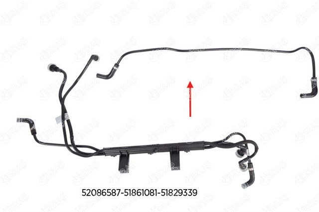 YAKIT BORUSU BRAKET HARIC EURO 5 DOBLO 1.3 D MULTIJET 10