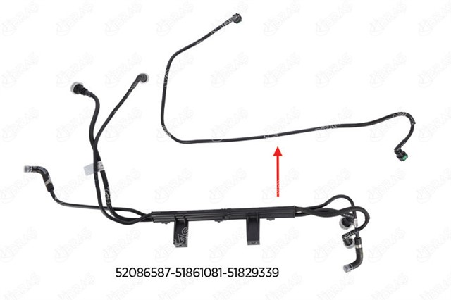 YAKIT BORUSU BRAKET HARIC EURO 5 DOBLO 1.3 D MULTIJET 10