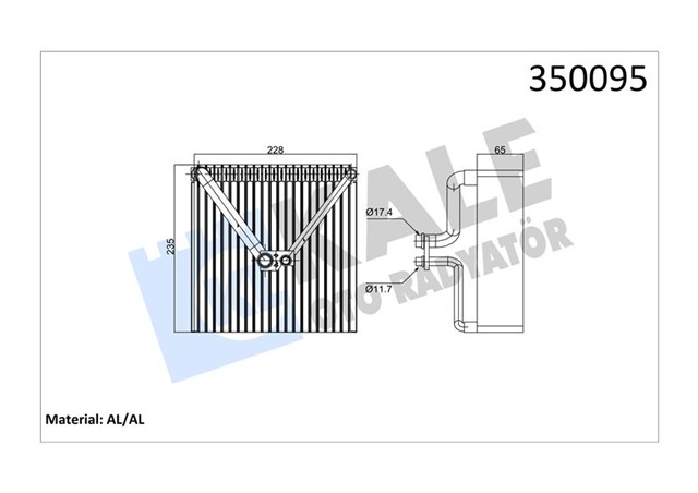 KALORIFER RADYATORU POLO 02 FABIA 99 14 ROOMSTER 06 15 A1 10 CORDOBA 02 09 IBIZA 02 TOLEDO IV 12