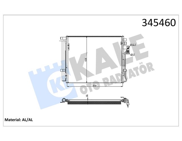 KONDENSER AL/AL SORENTO II