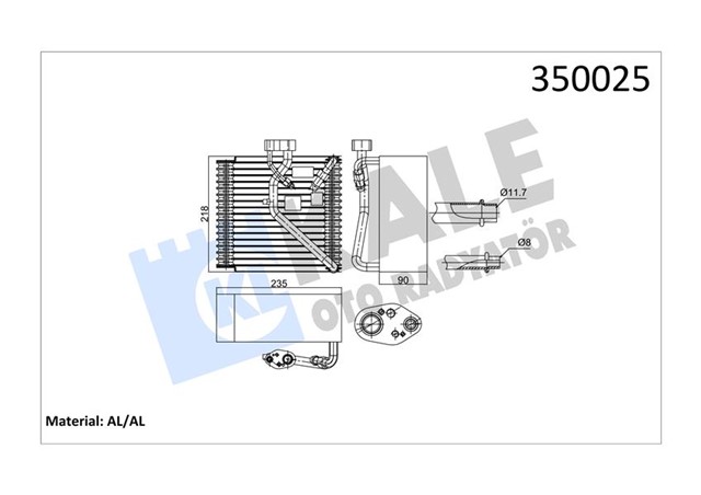 EVAPORATOR ACCENT