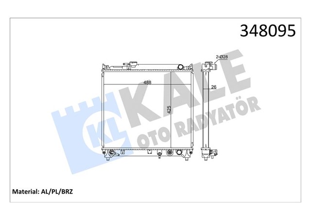 RADYATOR AL/PL/BRZ VITARA AT