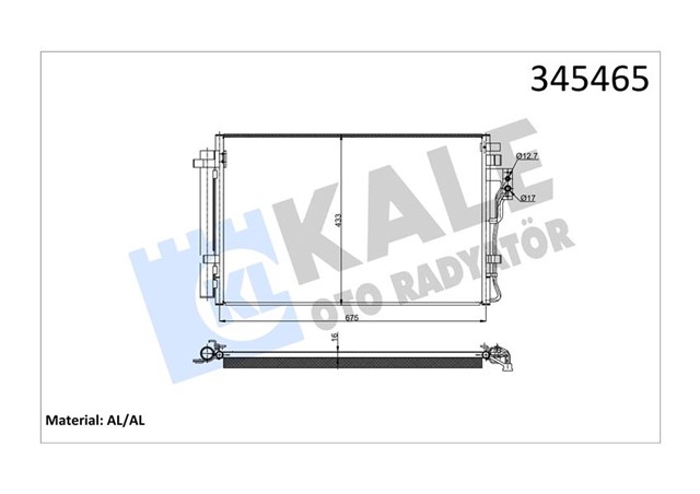 KONDENSER AL/AL SORENTO II