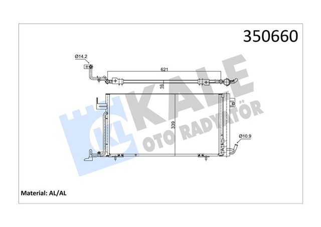 KONDENSER AL/PL/BRZ XSARA - 306