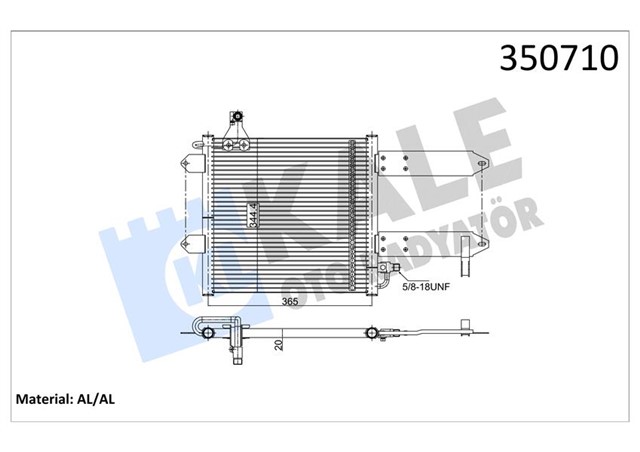KONDENSER AL/AL AROSA - LUPO - POLO
