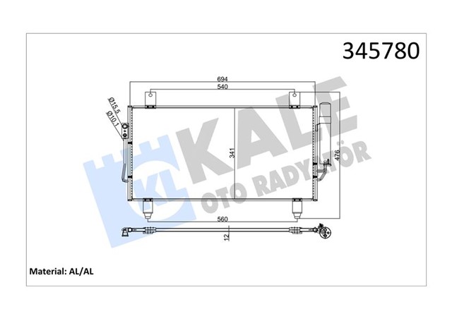 KONDENSER AL/AL OUTLANDER III