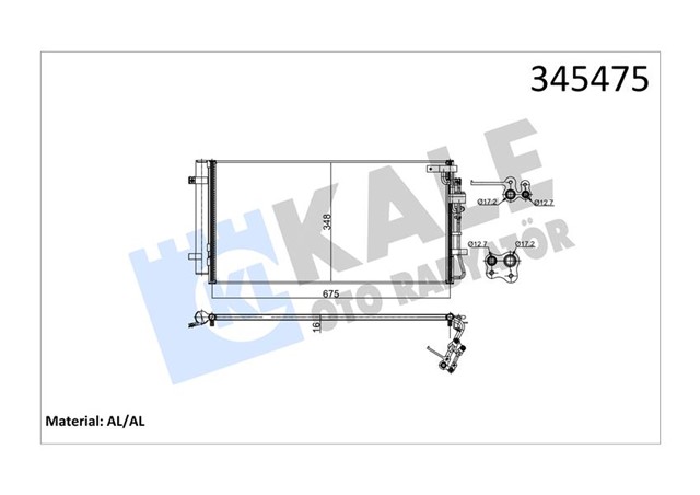 KONDENSER AL/AL CARENS III