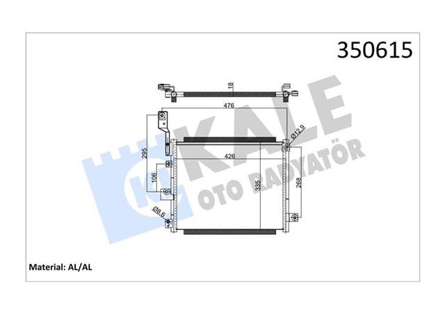 KONDENSER AL/PL/BRZ ATOS - ATOS PRIME
