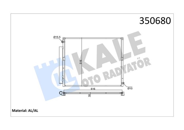 KONDENSER AL/PL/BRZ LAND CRUISER