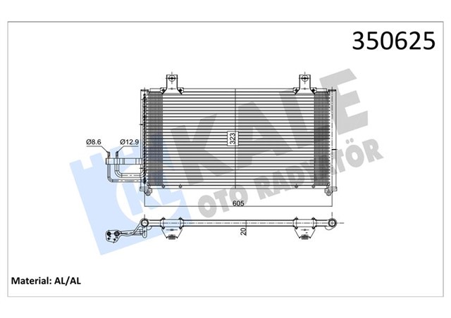 KONDENSER AL/PL/BRZ SEPHIA - SHUMA II
