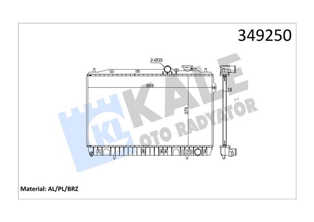 RADYATOR HYUNDAI LANTRA
