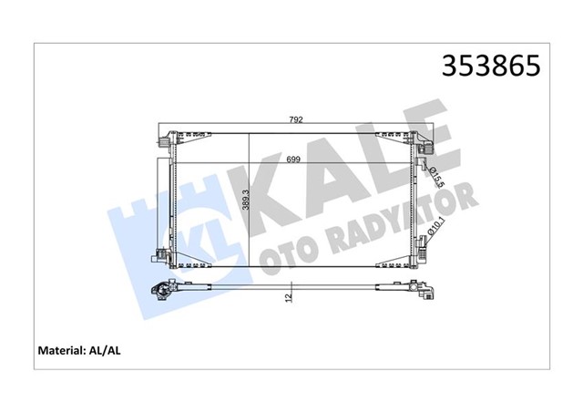 KONDENSER AL/PL/BRZ CH - R