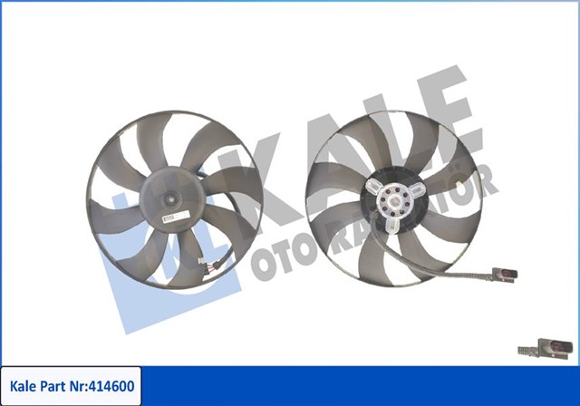 FAN MOTORU DAVLUMBAZLI SEAT CORDOBA - IBIZA - SKODA FABIA - POLO 130 - 60W - 394MM 2001 - 2009