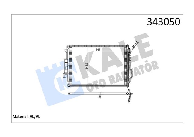 KLIMA RADYATORU MERCEDES S - CLASS W221 05 13