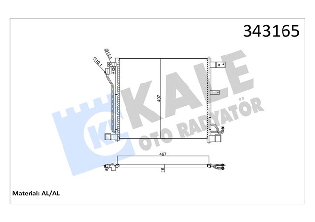 KLIMA KONDENSERI NISSAN JUKE AL - AL
