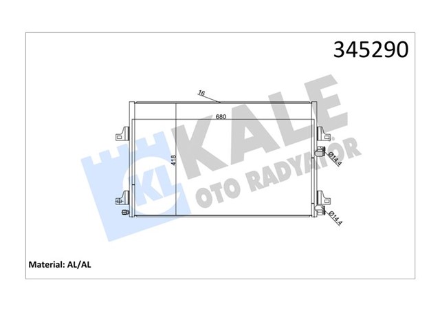 KONDENSER AL/AL ESPACEIV