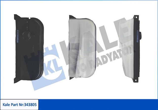 GENLESME KAVANOZU KAPAKSIZ HYUNDAI TUCSON - KIA SPORTAGE RADYATOR EK SU DEPOSU