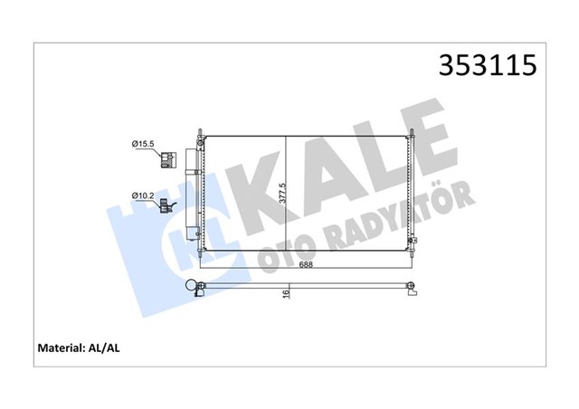 KONDENSER HONDA CITY