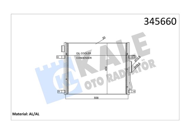 KONDENSER AL/AL JEEP GRANDCHEROKEEII
