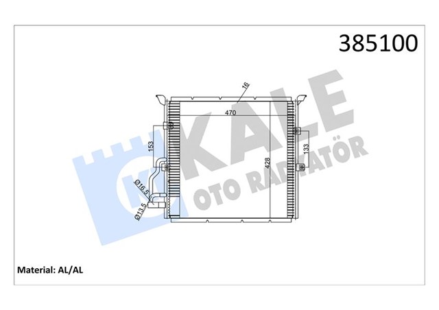 KLIMA RADYATORU BMW M40 M41 M42 M43 M44 M50 M52 E36 S54 M54 Z3