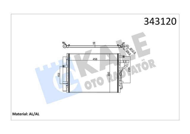 KLIMA KONDENSERI KIA PICANTO AL - AL