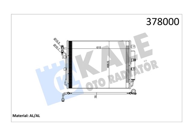 KLIMA RADYATORU 276DT DISCOVERY 3 L319 04 09 DISCOVERY 4 L319 09 18
