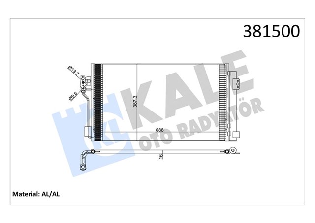KLIMA RADYATORU MERCEDES VITO W639 03
