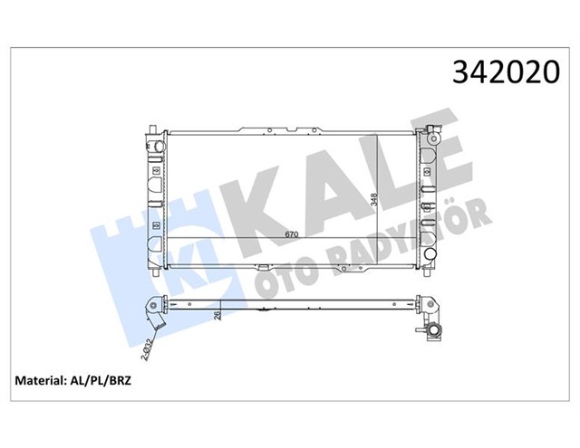 RADYATOR MAZDA 323 F V AL - PL - BRZ