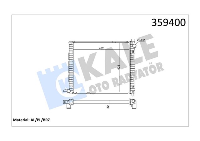 MOTOR SU RADYATORU 20T2N FREELANDER I L314 98 06