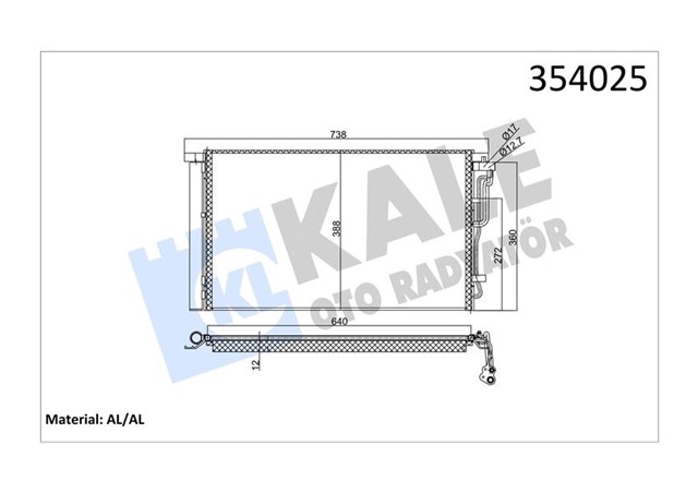 KONDENSER HYUNDAI ELENTRA