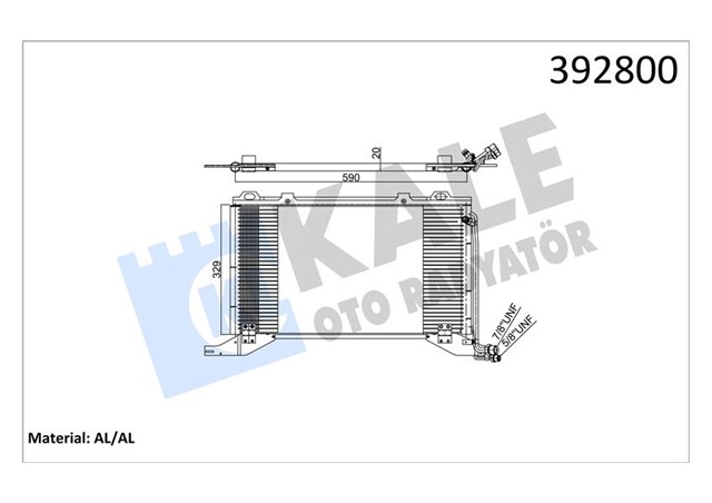 KLIMA RADYATORU MERCEDES E - CLASS W210 97 02