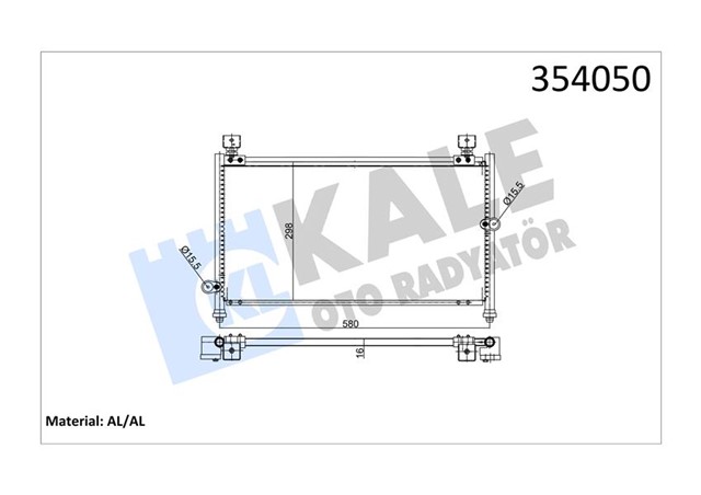 KONDENSER HONDA ACCORD V