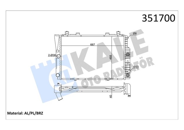 MOTOR SU RADYATORU MERCEDES S - CLASS W140 91 98