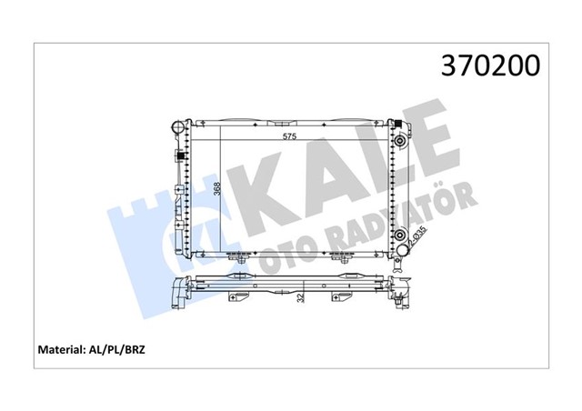 MOTOR SU RADYATORU KLIMALI / OTOMATIK SANZIMAN MERCEDES W201 85 93