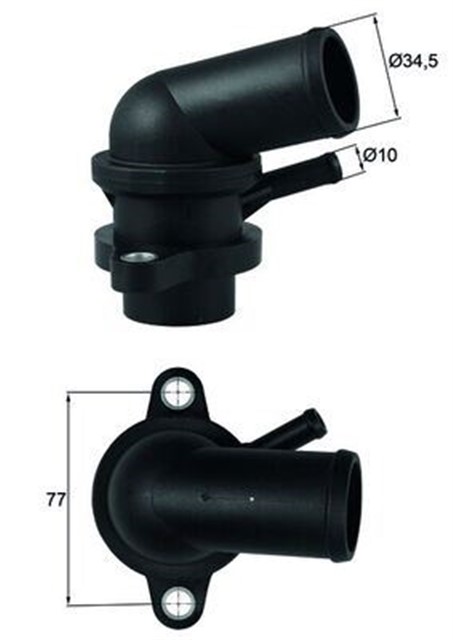 TERMOSTAT L14 CHEVROLET - DAEWOO AVEA - KALOS - LACETTI - NUBIRA 05 PLASTIK