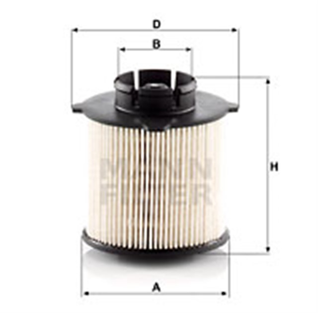 PU9001 X YAKIT FILTRESI OPEL MERIVA B 1.7 CDTI 100HP 05/10 - 