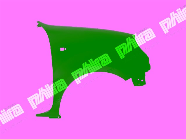 CAMURLUK ON SAG SINYAL DELIKLI SAC RENAULT KANGOO 2003 - 2008